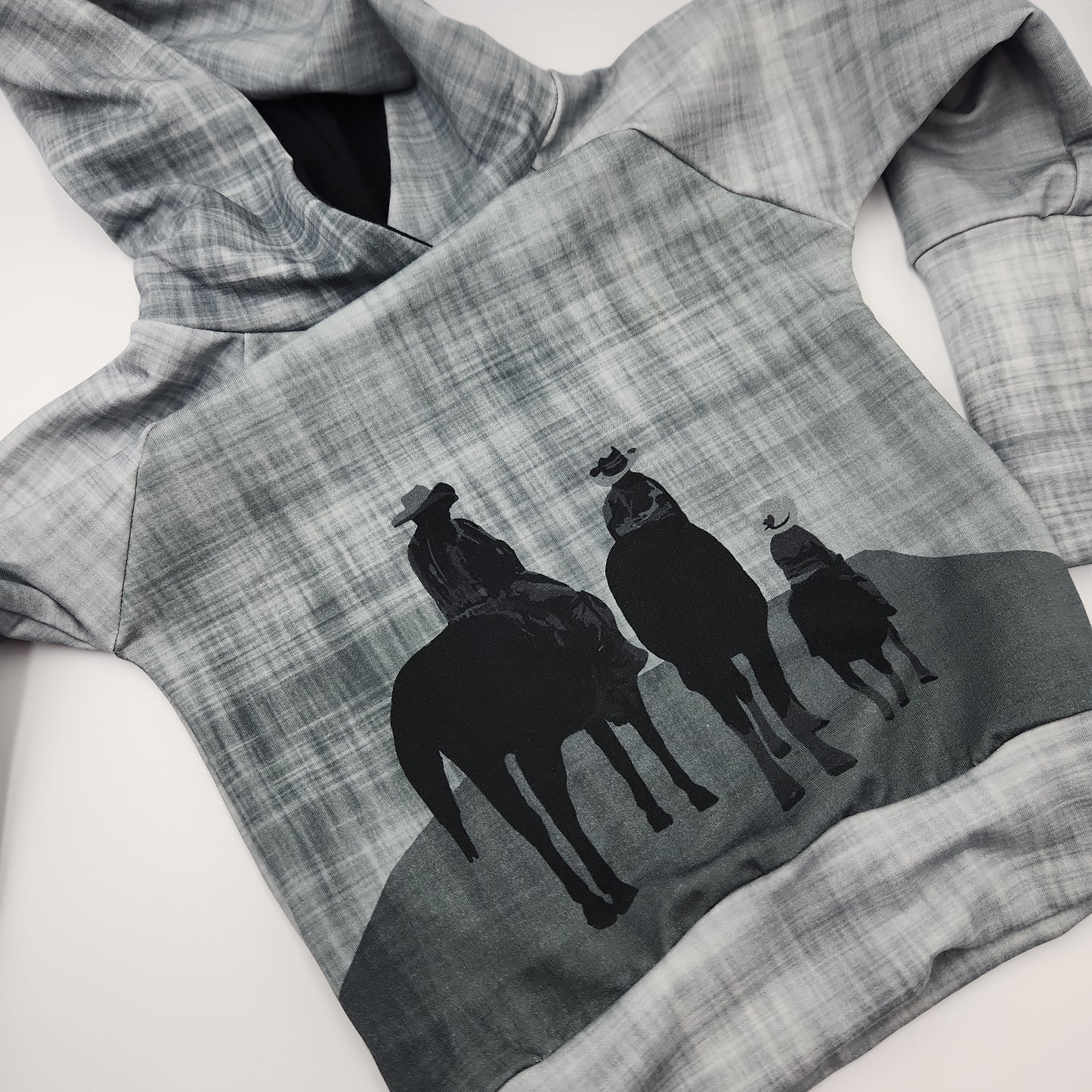 Riding Silhouette Grow-with-me Hoodie