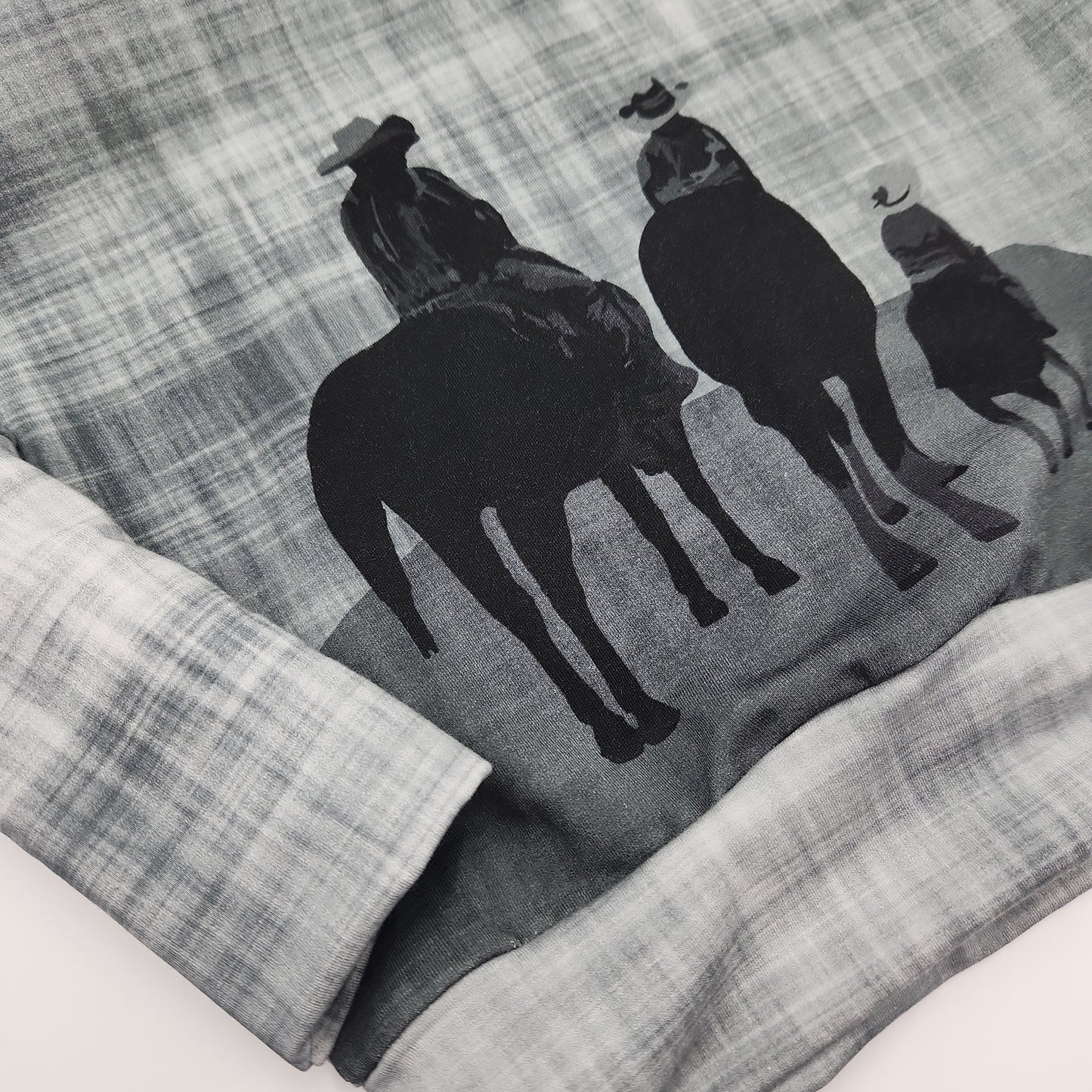Riding Silhouette Grow-with-me Hoodie