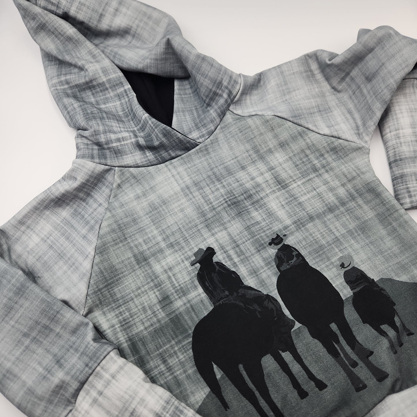 Riding Silhouette Grow-with-me Hoodie