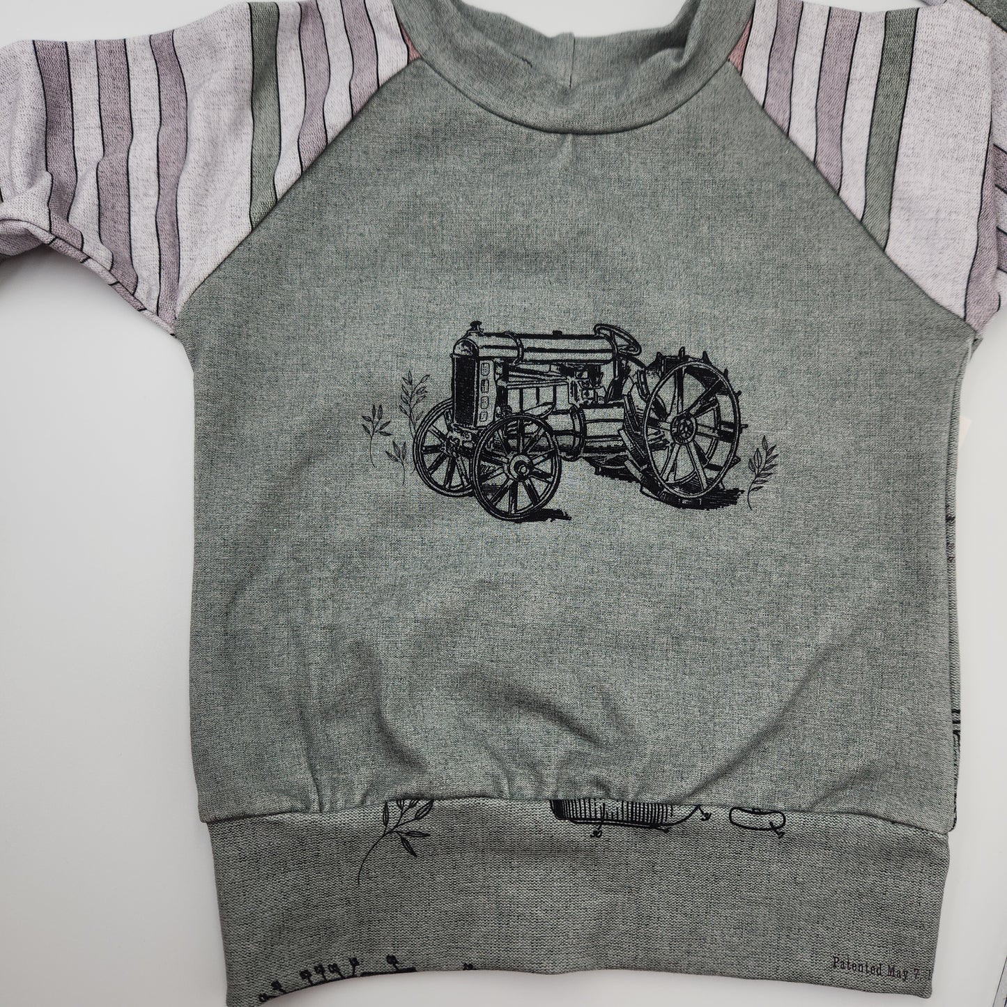 Antique Tractor Grow-with-me Crewneck