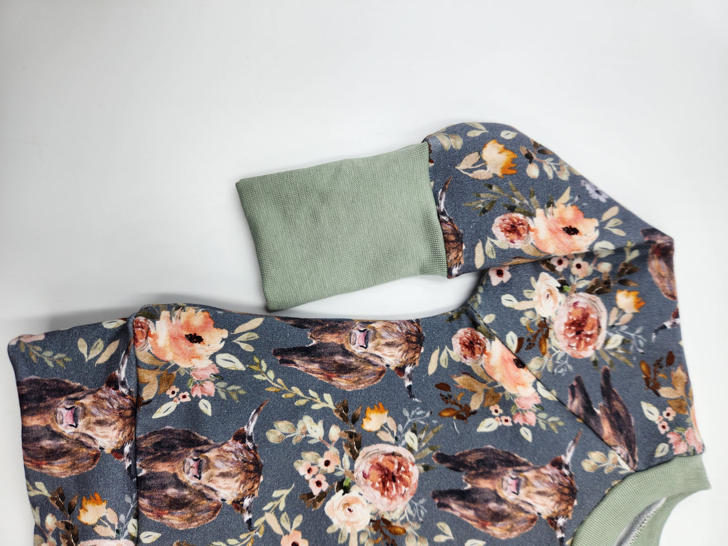 Floral Highlands Grow-with-me Crewneck