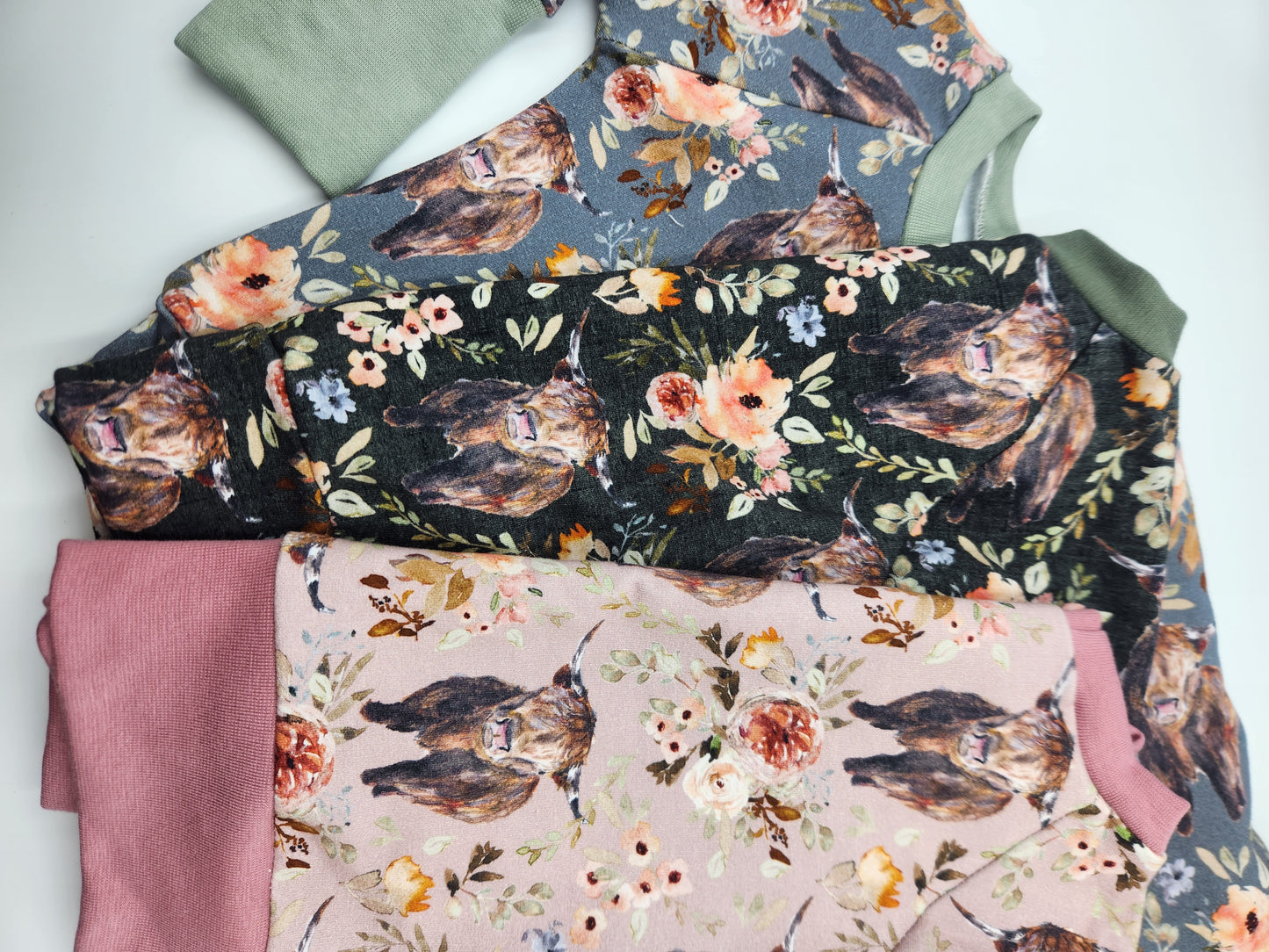 Floral Highlands Grow-with-me Crewneck